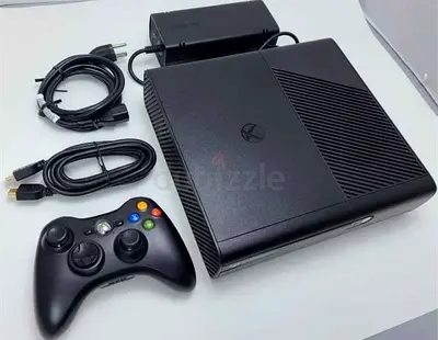 Xbox 360 with games