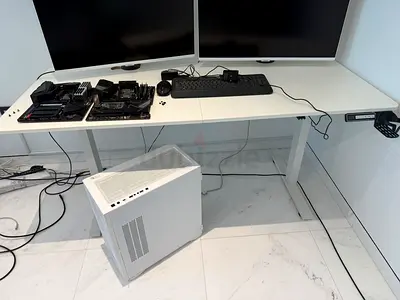 Microless motion desk 48 x 24 Inches Height Adjustable Electric Desk Sit Stand Des