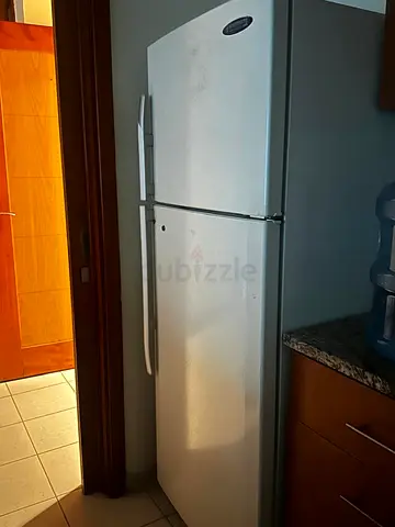 White Top-Freezer Refrigerator - Good Working Condition