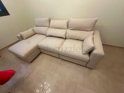 Ikea Eskilstuna L shape sofa bed with storage
