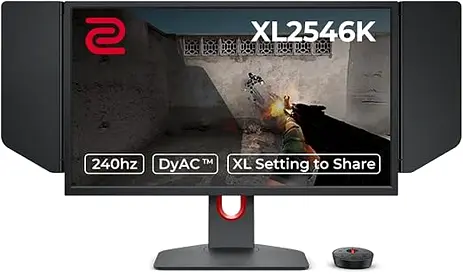 BenQ Zowie XL2546K 240Hz Gaming Monitor | DyAc+ | Esports FPS Monitor