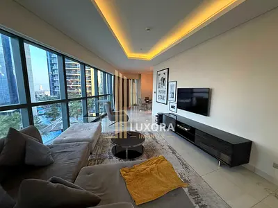 Modern Furnished 2BR | Vacant | Partial Burj Khalifa View