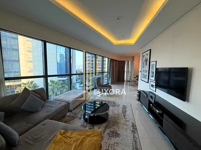 Modern Furnished 2BR | Vacant | Partial Burj Khalifa View