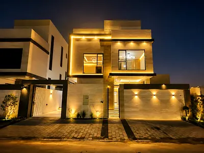 Luxury 5 Master Bedrooms Villa with Elevator & Private Swimming Pool | Al Zahya Ajman