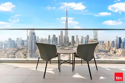 Burj Khalifa View | Dubai Mall Access | Modern 1br