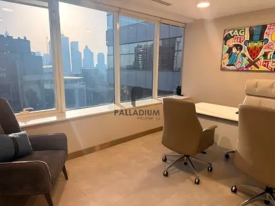 Fully Furnished office || Spacious Area With Canal View || Pantry Inside