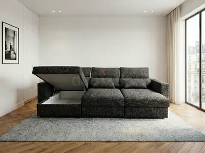 Premium Comfort Sofa Bed
Beautiful modern sofa with a comfortable sleeping function and hidden stora
