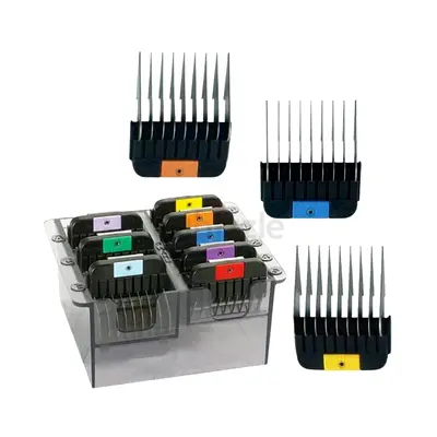 Wahl Professional Stainless Steel Guide Comb Set – 8pcs - Brand new