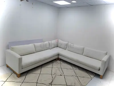 As like new condition crate&barrel corner sofa