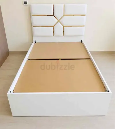 Single white storage bed frame with storage good quality