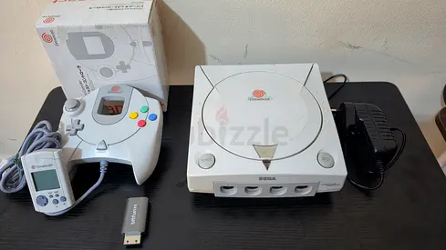 Dreamcast modded with GDEMU full of games