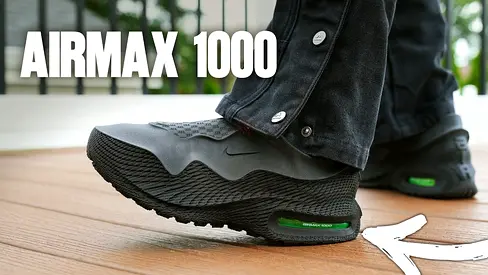 Nike Air Max 1000 Black Sneakers - 40-45