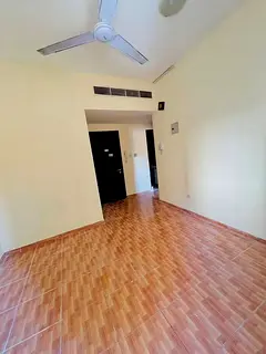1BHK | Close hall | Justin annual rent: AED 23k | Excellent design | Family building