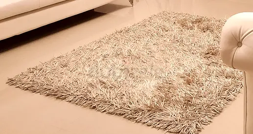 Marina Home Plush Light Beige Carpet 1.5m x 2m