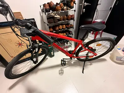 Rockrider Mountain Bike in Red