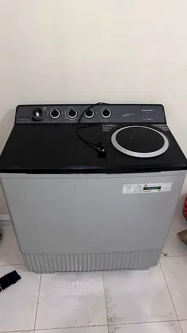 Panasonic Twin Tub Washing Machine - 18kg (Used, Good Working Condition)