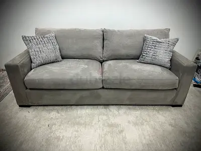 Almost brand new crate&barrel 3 seater sofa