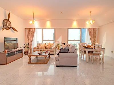 Spacious Apartment with Balcony | Sunset View