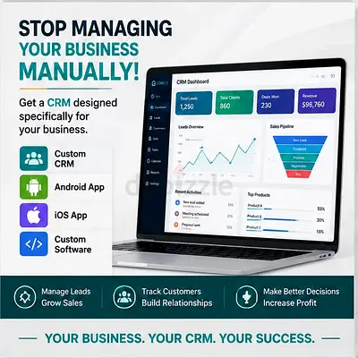STOP MANAGING YOUR BUSINESS MANUALLY!