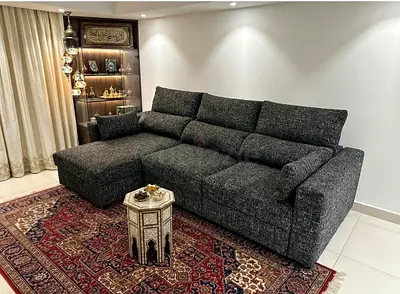 Comfortable Family Sofa Bed
Spacious L-shape sofa suitable for families. Easy bed conversion with a