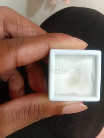 Oval Cut Clear Loose Gemstone in Display Box