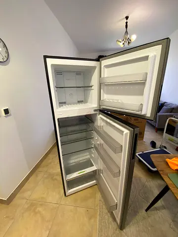 Hoover Top Mount Refrigerator H-Tr M 326-S Silver