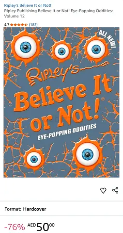 Believe it or not!