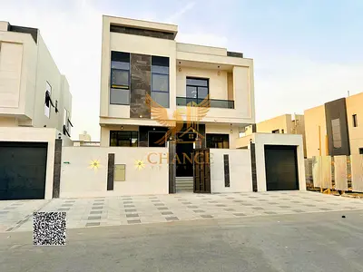 فيلا فاخرة للبيع في الباهية، عجمان | على الطريق الرئيسي | جاهزة للسكن | تكييف مركزي مشمول | ملكية حرة