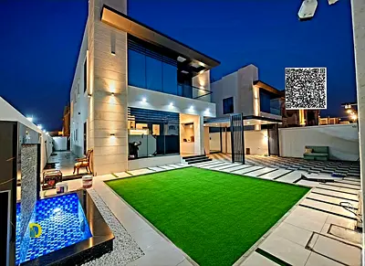 luxury, 5BR villa in Al Mowaihat 2, including electricity and water. bank financing, freehold