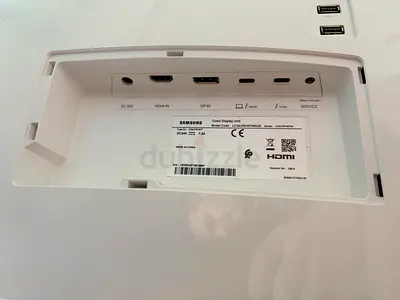 34inch Samsung Ultrawide Curved Monitor LED Monitor (white) - good condition