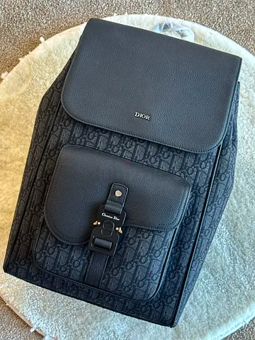 Dior Saddle Backpack