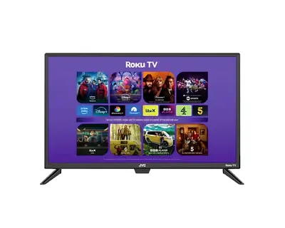 JVC 55 Inch 4K Ultra HD HDR LED Roku Smart TV 55CR530