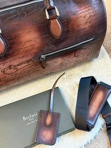 Berluti jour off MM travel bag