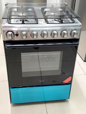Midea brand full gas cooker 4 burner 60bay60cm lasted model for sale