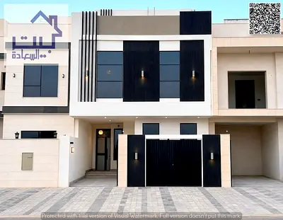تاون هاوس للبيع بسعر يشمل رسوم التسجيل ونقل الملكيه بمنطقه الحليو 2 _ عجمان ( طابقين + روف ) موقع مميز علي شارع الشيخ محمد بن زايد _ تملك حر