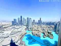 Burj Khalifa - 2 Bed Premium Apartment| Full Fountain View | UnFurnished | Ready to Move-In
