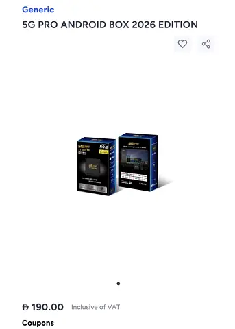 5G Pro Android TV Box