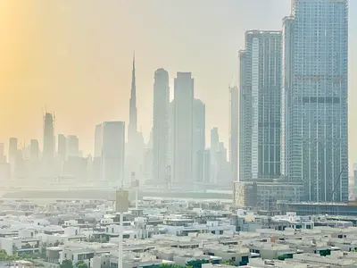 Hot deal in Riviera with lagoon & skyline view Furnished 1bhk just for 65k
