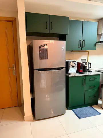 LG Stainless Steel Refrigerator - Good Condition, 2-Door