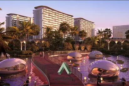 Iconic Commercial Landmarks at DAMAC Lagoons | Waterfront Lifestyle | Premium Office