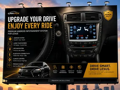 android screen for lexus is