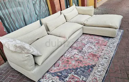 Feather ☁️ Filled sectional sofa
