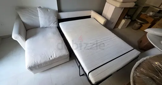 IKEA Gronlid L Shape sofa bed with storage