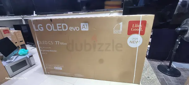 LG 77 inch OLED evo AI C5 4K Smart TV AI Magic remote Dolby webOS25 2025 same like Brand new in good