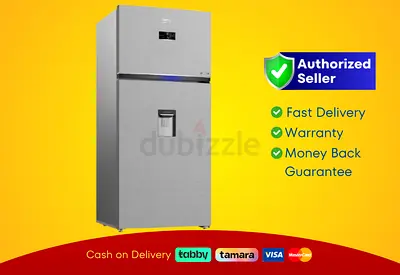 Beko 650L Double Door Refrigerator with Water Dispen | Brand New | Warranty | FREE  Delivery