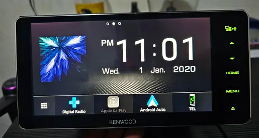 Kenwood wireless carplay car radio display head unit