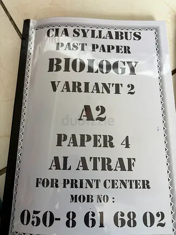 Cambridge A and AS level past paper