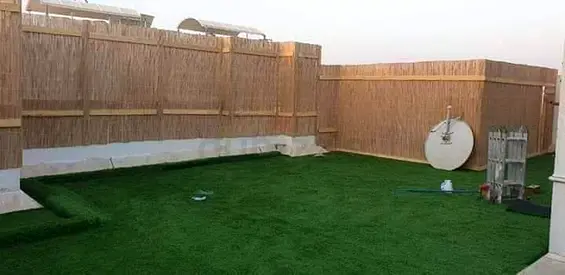 Bamboo fences