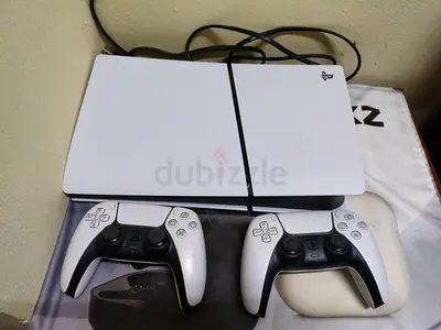 Sony PlayStation 5 Console with 2 DualSense Controllers - Good Condition digital