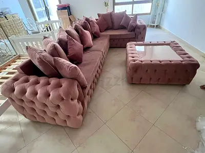 Luxury Brand New Living Room Couch – Modern Designer Style, Premium Material, Soft Cushions and